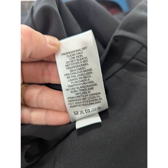 Tibi‎ Tropical Wool Tailored Bloomers size 12 black harem baggy cropped pants - Picture 8 of 8